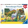 Image de Ravensburger - 09358 8 - Puzzle - Les Maîtres de La Préhistoire - 3X 49 Pièces