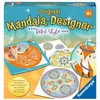 Image de Ravensburger Midi Mandala Designer Boho Style 20019, Zeichnen lernen für Kinder ab 6 Jahren, Zeichen-Set mit Mandala-Schablonen für farbenfrohe Mandalas