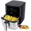 Image de Clatronic FR 3782 H Airfryer 5.0 l 1450 W Convectiefunctie RVS, Zwart
