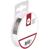 Image de Rayher 2159022 Fil à bijoux en nylon enduit Ø 0,38 mm Bobine 9,2 m Argenté
