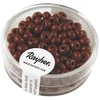 Image de Rayher 1406705 Perles indiennes Ø 4,5 mm Marron