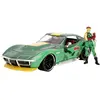 Image de JADA TOYS Auto Chevrolet Street Fighter 1969 Chevrolet Corvette Stingray ZL1 met Cammy White figuur Kant-en-klaar model Personenauto (model)