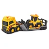 Image de Dickie Toys Camion Volvo Avec Pelleteuse Lumières Et Son 32 Cm