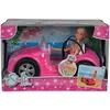 Image de Simba - Steffi Love Voiture Cabriolet - Poupée Mannequin 29cm - Tenue Estivale - 105738332