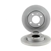 Image de ATE Disques de frein pour VOLKSWAGEN: Golf, Passat, Polo, Golf Cabriolet, Scirocco, Caddy, Jetta, Vento, Santana & SEAT: Cordoba (Ref: 24.0112-0106.1)