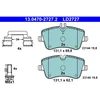 Image de 4 plaquettes de frein ate ld2727