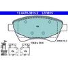 Image de 4 plaquettes de frein ate ld3815