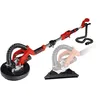 Image de Einhell Ponceuse girafe TE-DW 225 X (750 W, porte-balais à ressorts, manche télescopique 165 cm maximum) vendue avec disques et triangles de ponçage, patins en tissu abrasif et coffret)