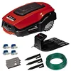 Image de Einhell Robot Tondeuse FREELEXO 800 LCD BT (jusqu’à 800 m2, mode multizones, commande par Bluetooth via une application mobile, pour des pentes jusqu’à 35%, vendu avec accessoires d’installation)