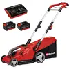 Image de Einhell Professional RASARRO 36/40 (2x4.0Ah) Accu-grasmaaier Accu Incl. Twincharger-oplader, Incl. 2 accus 18 V Snijbreedte max. 40 cm Geschikt voor 500 m2
