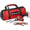Image de Einhell TE-BF 18 Li-Solo Akku-Bandfeile 4461000 Accu-bandschuurmachine Incl. accessoires, Zonder accu, Zonder lader Bandbreedte 13 mm Bandlengte 457 mm