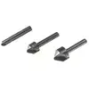 Image de Wolfcraft 2504000 Kegelverzinkboorset 3-delig 6 mm, 12 mm, 16 mm Gereedschapsstaal Cilinderschacht 1 set(s)