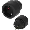 Image de Brennenstuhl 1508470 Reisstekker Brennenstuhl 1508470, Universal, Drinnen, 250 V, Schwarz, 10 A