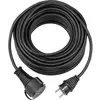 Image de Brennenstuhl 1169900 Stroom Verlengkabel Zwart 25.00 m AT-N05V3V3-F 3G 1,5 mm²
