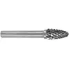 Image de RUKO 116033 Freesstift Hardmetaal Ronde boog 12 mm Lengte 65 mm Schachtdiameter 6 mm