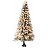 Image de Noch- Arbre de Noël iluminé avec 30 LEDs, enneigé, 12cm, 22130, coloré