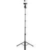 Image de Hama Tripod 1/4 inch Werkhoogte: 49.5 - 160 cm Zwart Incl. handlus, Bluetooth, Incl. smartphonehouder