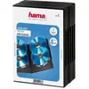 Image de Hama 00051186 DVD-hoes 4 CDs/DVDs/Blu-rays Zwart Polypropyleen 5 stuk(s)