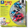Image de STAEDTLER - Fimo Kids Form&Play - Set "Police course poursuite" - 4 pains pâte à modeler 42 g assortis + accessoires & instructions - 8034 29 LY