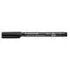 Image de Staedtler Lumocolor permanent F DRY SAFE 318-9 Permanent marker Zwart Watervast: Ja