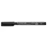 Image de Staedtler Lumocolor permanent M DRY SAFE 317-9 Permanent marker Zwart Watervast: Ja