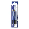 Image de STAEDTLER Mars Micro 775 SC WP3 Lot de 3 porte-mines en caoutchouc antidérapant avec 3 largeurs de lignes 0,3, 0,5, 0,7 bleu, rechargeable, résistant aux chocs, haute qualité