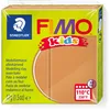 Image de STAEDTLER Pâte à modeler FIMO Kids - Marron clair - Extra douce et souple - Spécialement conçue pour les enfants - Bloc normal - 42 g - 8030-71