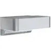 Image de Steinel Sensor-LED-Außenleuchte L 800 SC silber 087555 LED-buitenlamp met bewegingsmelder (wand) LED vast ingebouwd 7.5 W LED Zilver