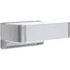 Image de Steinel Sensor-LED-Außenleuchte L 810 SC silber 087562 LED-buitenlamp met bewegingsmelder (wand) LED vast ingebouwd 9.8 W LED Zilver