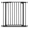 Image de hauck Clear Step Autoclose 2 - Grille de protection d'escalier et de porte - Pour largeur de 75 à 80 cm - Seuil ultra plat - Mécanisme de fermeture automatique - Sans perçage - Ouverture d'une seule
