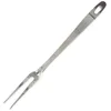 Image de Fackelmann 40696 Fourchette INOX 2 Piques à Viande et Barbecue, Acier Inoxydable, Argent, 30,5 x 2,4 x 3,5 cm