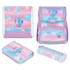 Image de herlitz Lot de 4 cartables Loop - 17 l - Ergonomique - Léger - 1ère classe - Garçon - Fille - Enfants, bleu océan, 31 x 22 x 37 cm, 17 l, Ocean Lights
