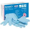 Image de Honeywell Gants jetables KCL Dermatril® L 741 pour droitiers et gauchers, nitrile, imperméables, adaptés à l'industrie alimentaire/chimique, bleus, taille 7, 074107081C (BOÎTE de 100 pièces)