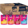 Image de Vitakraft Poésie Classic - Nourriture humide pour chat - 96 sachets - Poulet - Dinde - Boeuf - Saumon certifié MSC - Sans sucre ajouté et céréales (1 paquet de 96 x 85 g)
