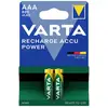 Image de Varta RECH.AC.Power AAA800mAh BLI2 Oplaadbare AAA batterij (potlood) NiMH 800 mAh 1.2 V 2 stuk(s)