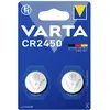 Image de Varta Knoopcel CR2450 3 V 2 stuk(s) 570 mAh Lithium LITHIUM Coin CR2450 Bli 2