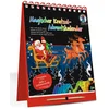 Image de Ursus- Calendrier Magique 24 Motifs à gratter et Chiffres de l'Avent à colorier, Environ 16,5 x 21 cm avec bâton en Bois, 10137348, coloré