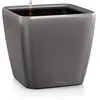 Image de LECHUZA QUADRO Premium LS 35 anthracite métallisé 16163