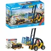 Image de PLAYMOBIL MyLife - Pack promo - Chariot élévateur avec cargaison - Jouet pour enfants à partir de 4 ans - 71528