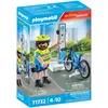 Image de Playmobil Figurine De Patrouille à Vélo