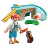 Image de Playmobil Figurine De Maison De Cochon D'inde
