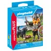 Image de Playmobil Figurine Viking Avec Chien De Garde