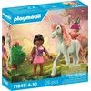 Image de PLAYMOBIL Licorne céleste rose avec fée
