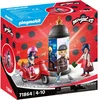 Image de Playmobil Miraculous : Figurine Promenade En Trottinette à Paris