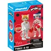 Image de PLAYMOBIL Miraculous 71865 - Mariage Ladybugs & Cat Noirs - Jouet à partir de 4 ans - Cadeau pour enfants - Favorise la créativité et le jeu de rôle - Ensemble détaillé avec figurines et accessoires