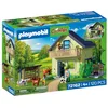 Image de PLAYMOBIL | Country | Maison de ferme | Maison d’habitation avec balcon, cuisine, lits, animaux et nombreux accessoires | Pour les enfants à partir de 4 ans | 72162
