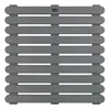 Image de WENKO Caillebotis de douche gris - Tapis de douche, caillebotis pour la douche, salle de bain, pool, sauna, avec structure antidérapante, Plastique, 55 x 3 x 55 cm, Gris