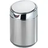 Image de WENKO Mini Poubelle de Table Senso, Petite Poubelle avec capteur Infrarouge, Ouverture Automatique sans Contact, Capacité 0,8L, Acier INOX - intérieur Plastique, 12,5x18,x12,5 cm, chromé