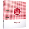 Image de PAGNA classeur pour recettes de cuisine, motif: "toque", rouge