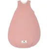 Image de Julius Zöllner Gigoteuse pour bébé en mousseline - Rembourrage chaud 2,5 tog - Lavable à 40 °C - Fabriqué en Allemagne - Oeko TEX Standard 100 - Dusty Rose - Taille 56/62